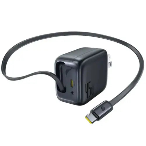 Baseus 45-W Dual Port EnerCore CJ11 Retractable Charger